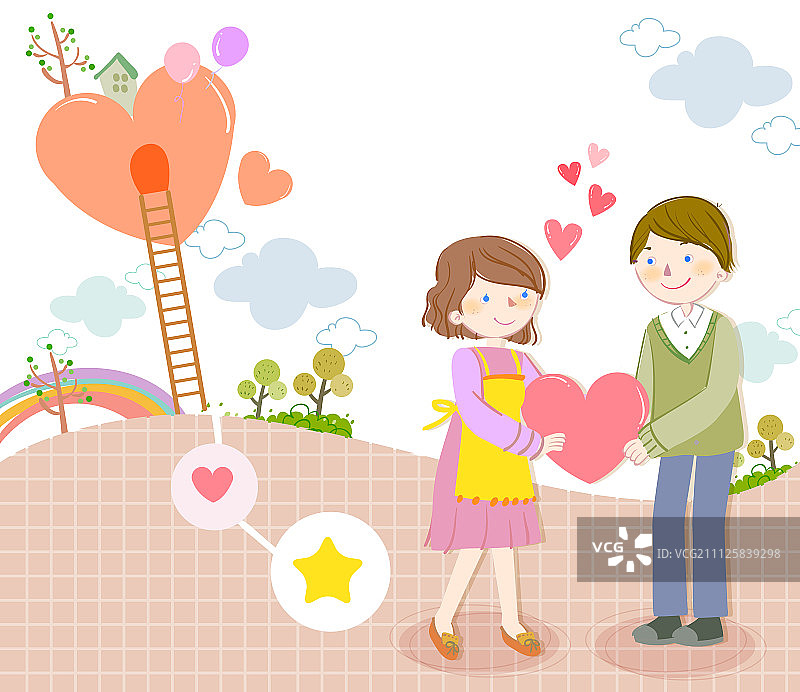 爱心分享图片素材