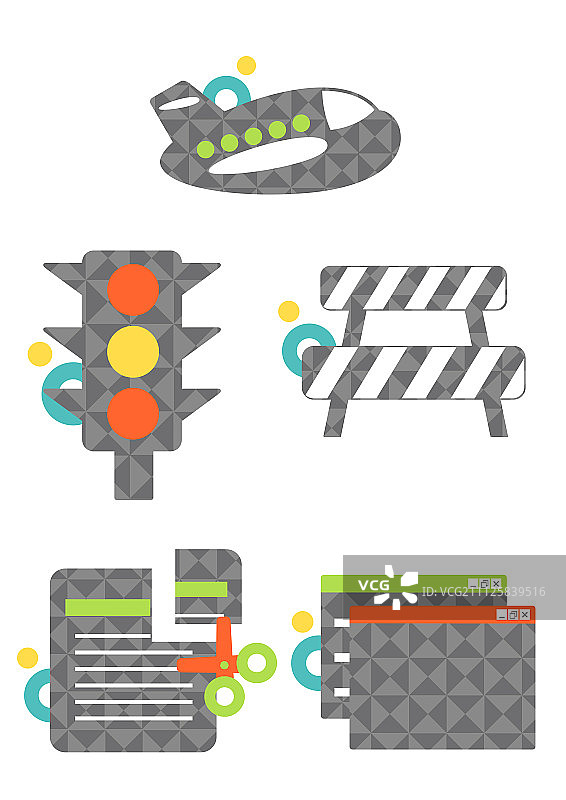 移动设备图案图标图片素材