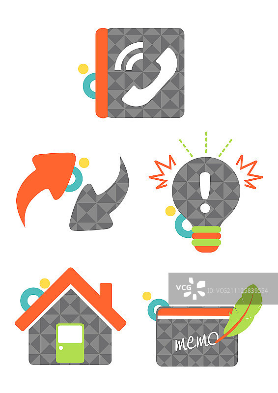 移动设备图案图标图片素材