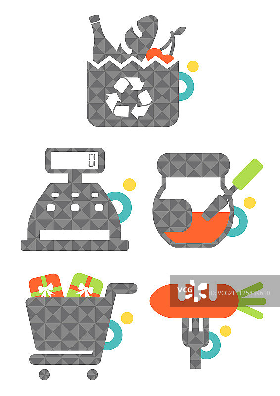 移动设备图案图标图片素材