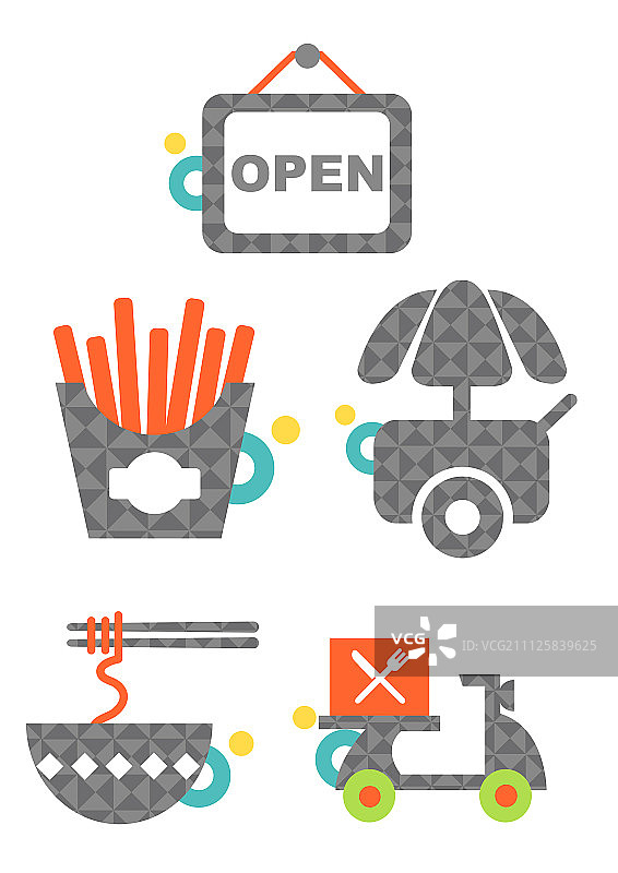 移动设备图案图标图片素材