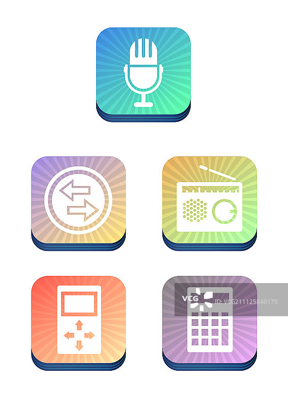 移动图标图片素材