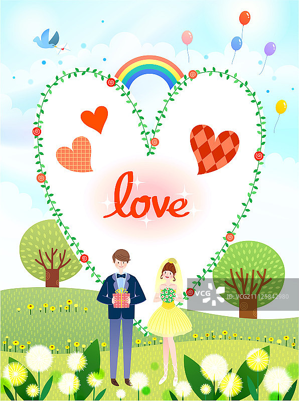 结婚的那一天图片素材