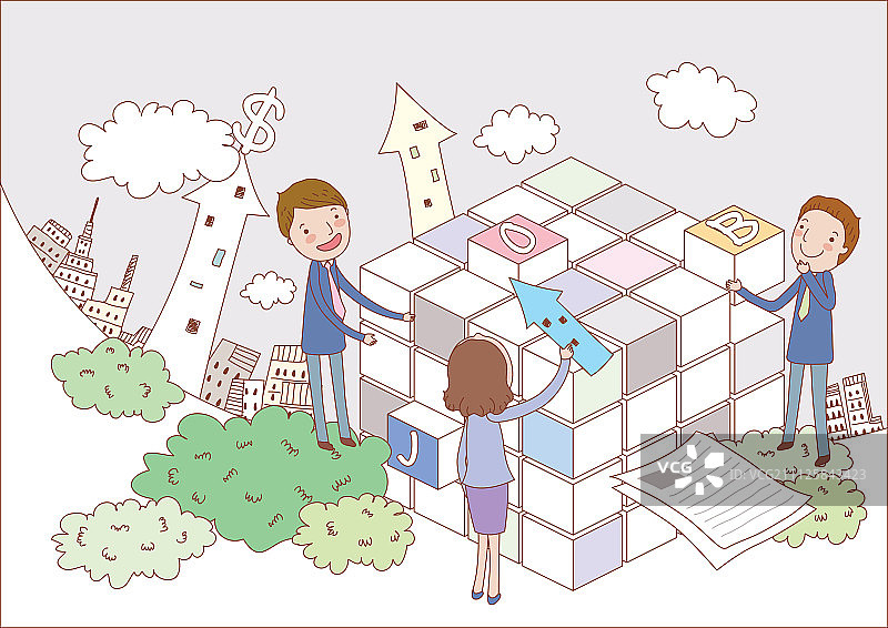 商业工作图片素材