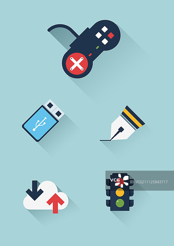 平的图标图片素材