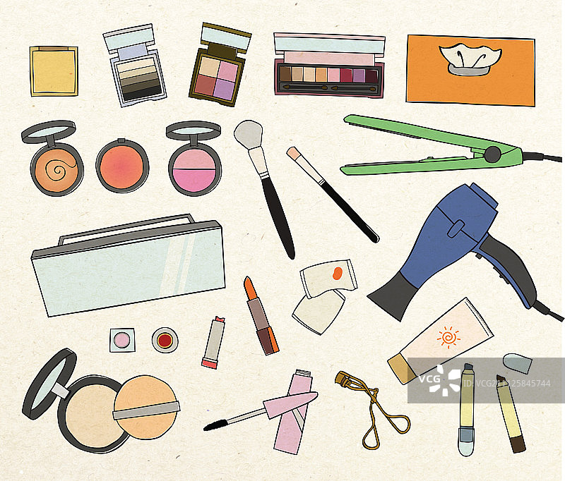 道具插画图片素材