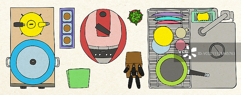 道具插画图片素材