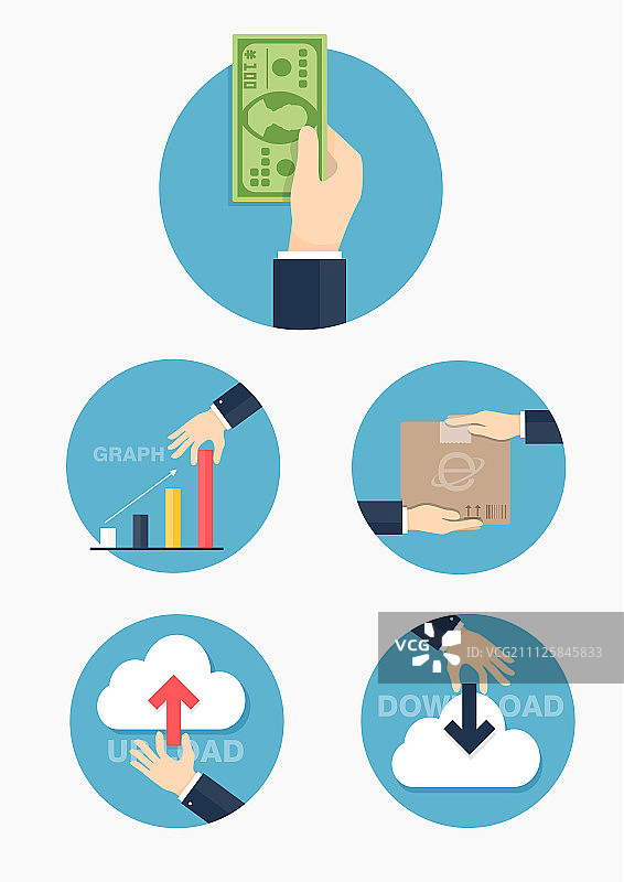 平的图标图片素材