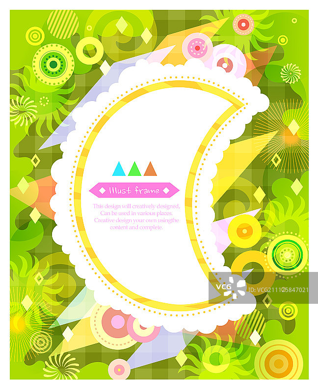 边框插画图片素材