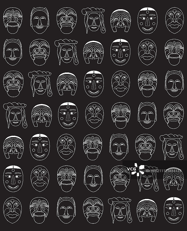 美丽的韩国图片素材