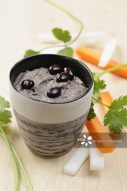黑豆蘸酱图片素材