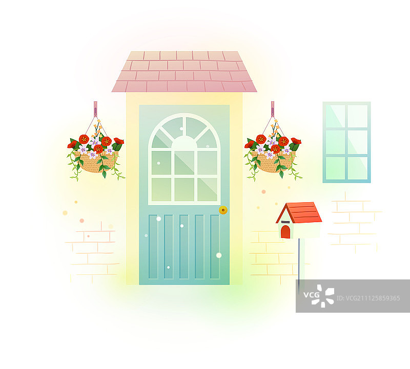 春季插画图片素材