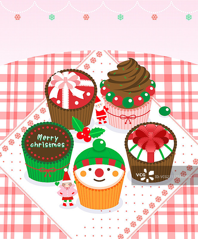 圣诞插图图片素材