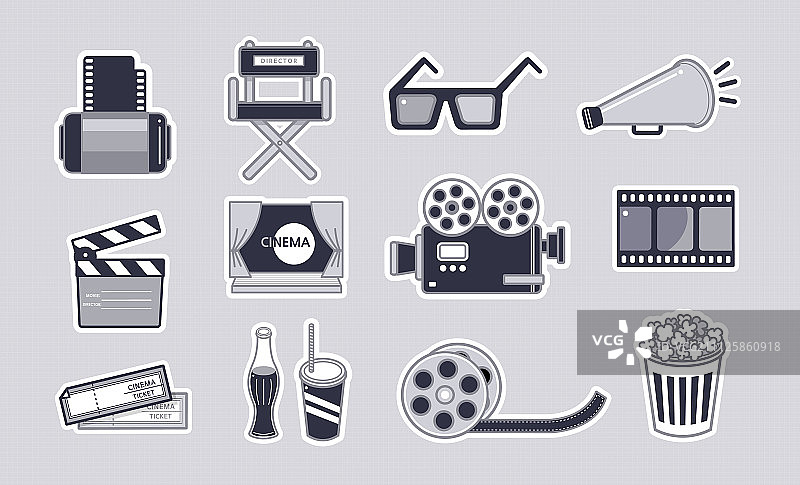 简笔画图标图片素材