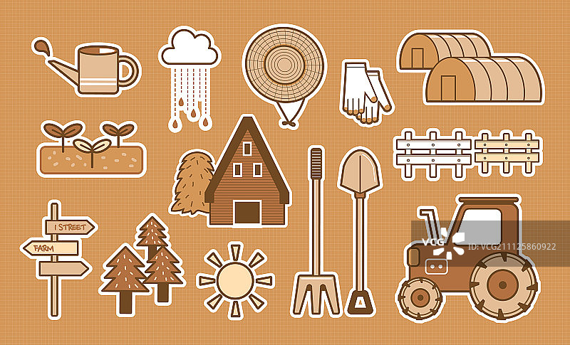 简笔画图标图片素材