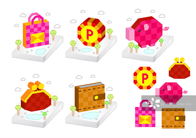 方块图标图片素材