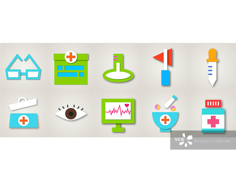 医疗图标合集图片素材