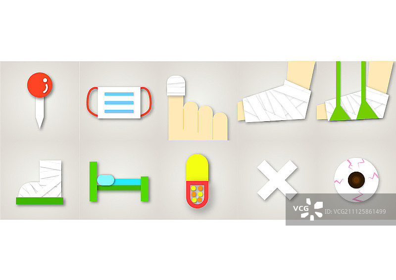 医疗图标合集图片素材