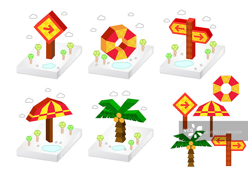 方块图标图片素材