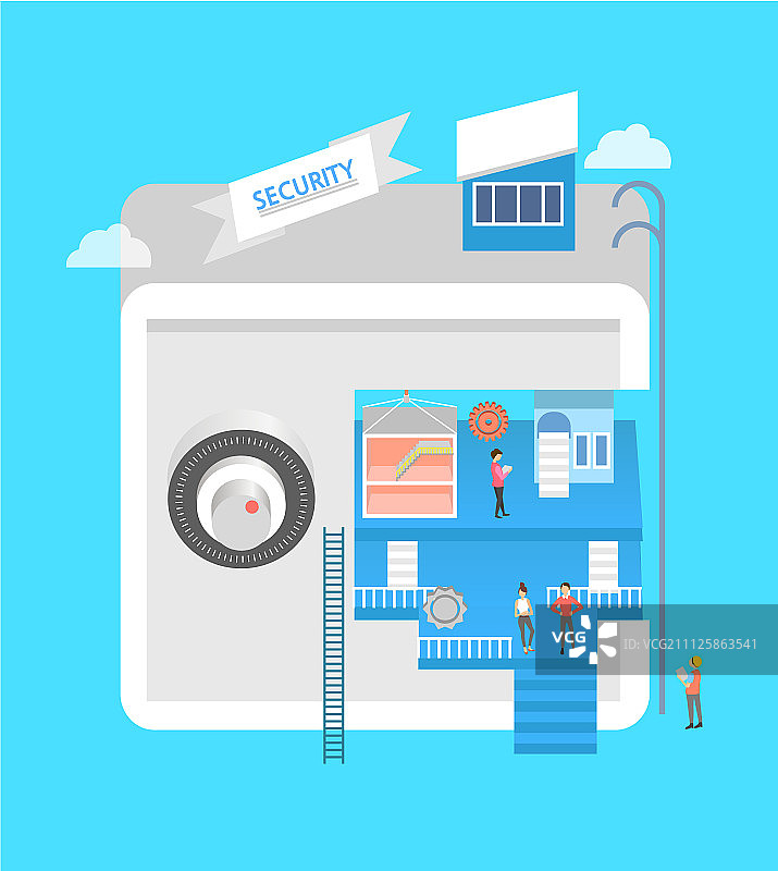 横截面图示图片素材