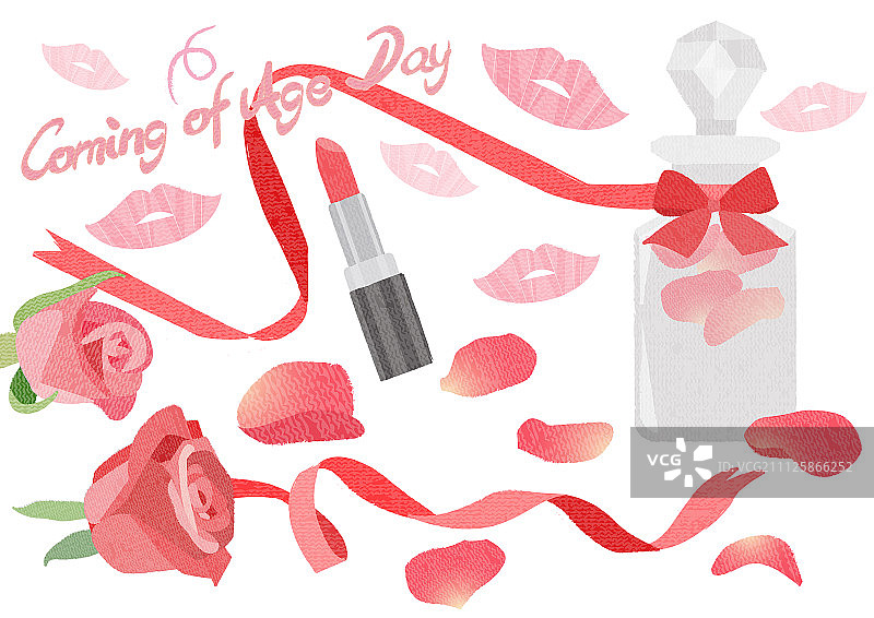 周年插图图片素材