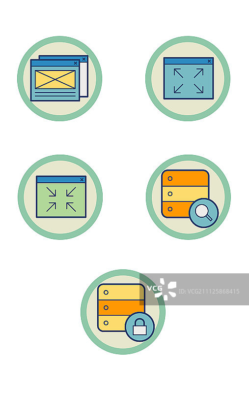 行图标图片素材