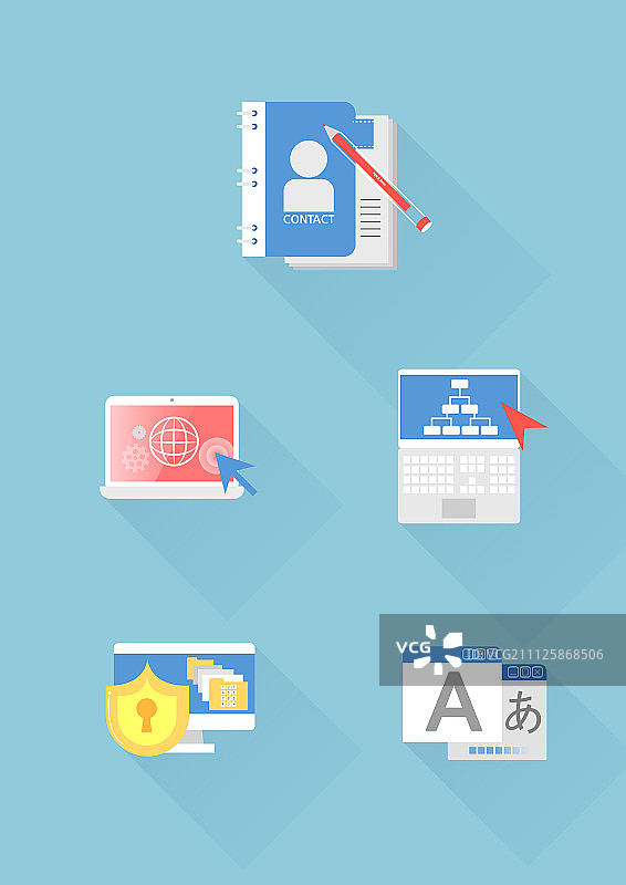 平的图标图片素材