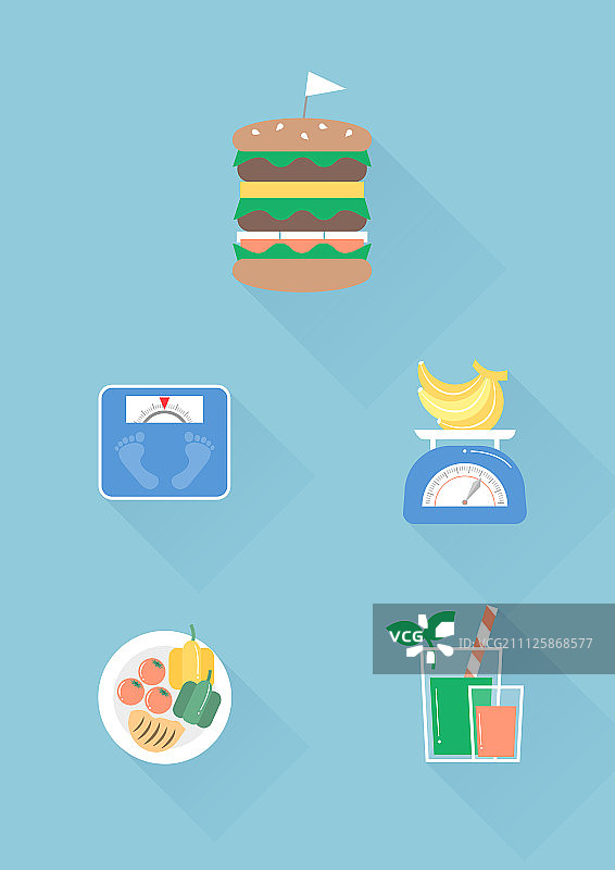 平的图标图片素材