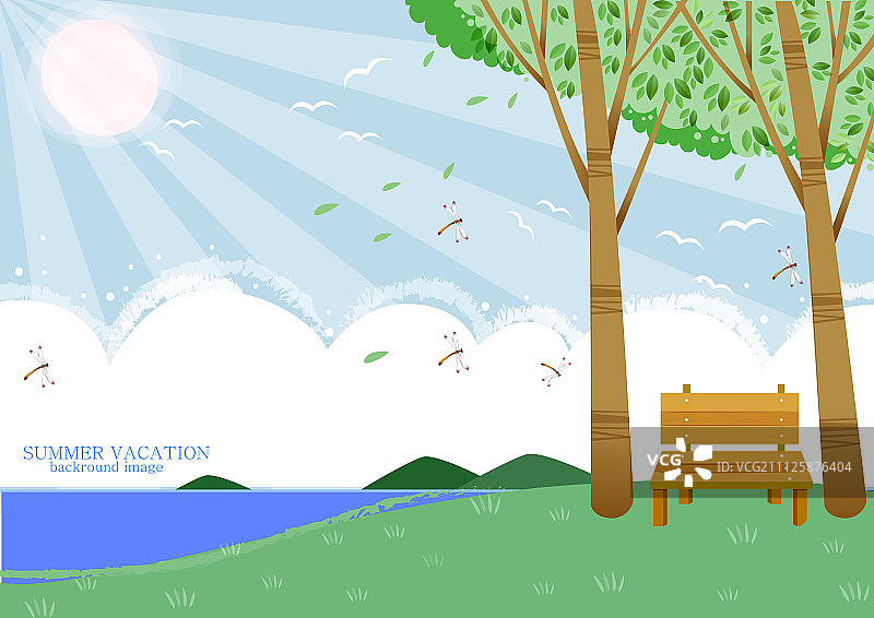 夏季插画图片素材