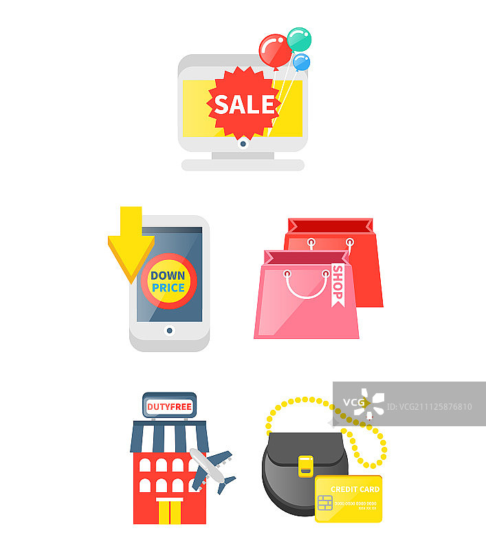 购物图标图片素材