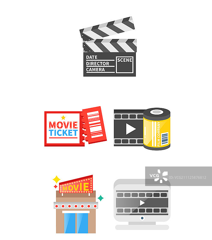 电影图标图片素材