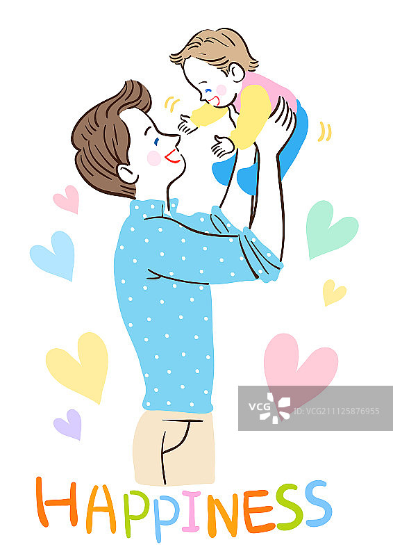 家庭插画图片素材