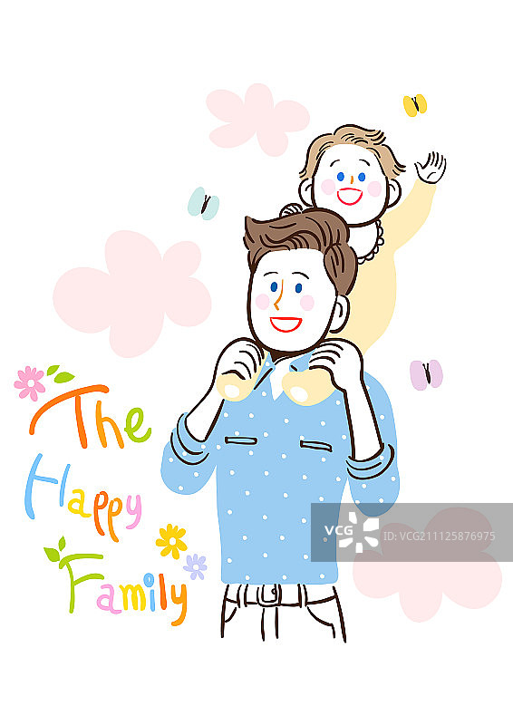 家庭插画图片素材