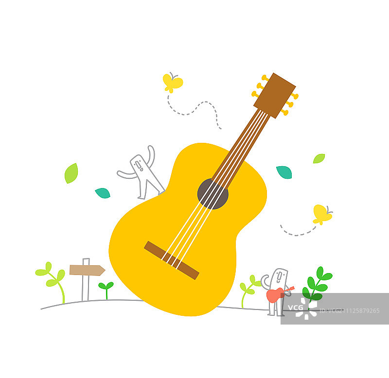 生活插画图片素材