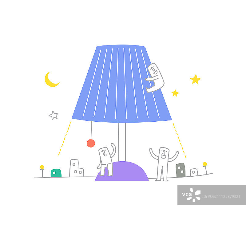 生活插画图片素材