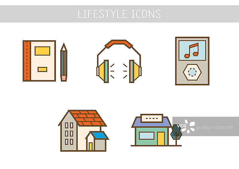 生活方式图标图片素材