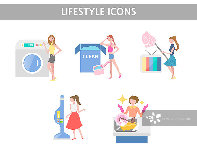 生活方式图标图片素材