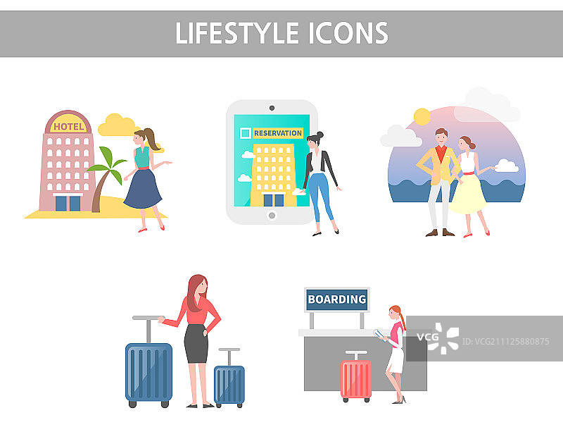 生活方式图标图片素材