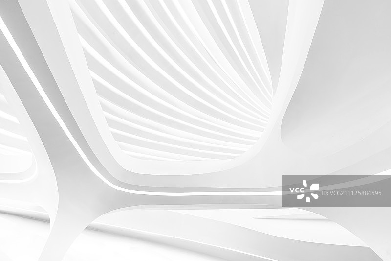 科技感建筑线条图片素材