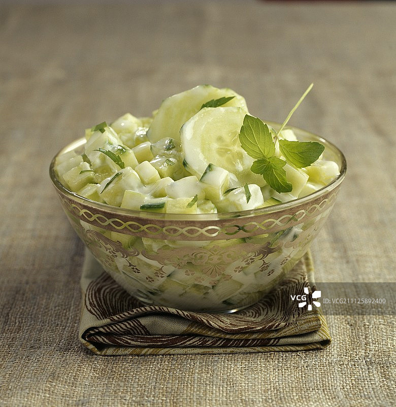 酸奶黄瓜图片素材