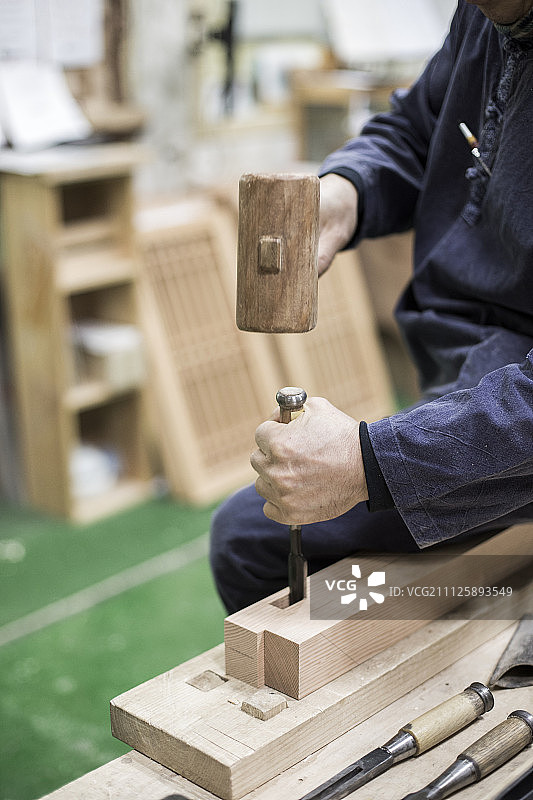 木工专家的手 026图片素材