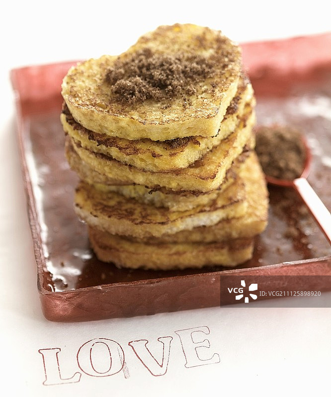 红糖烤饼图片素材