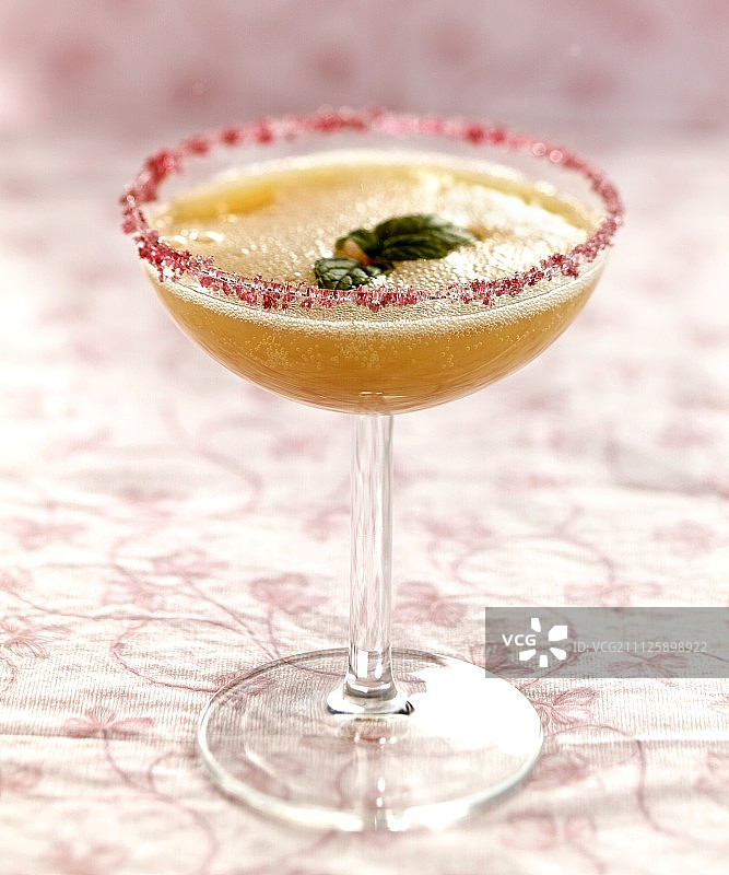 杏子鸡尾酒图片素材