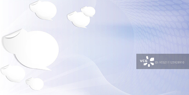 数字背景上的对话气泡图片素材