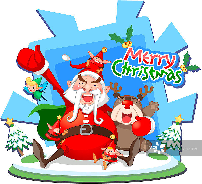 圣诞插图图片素材