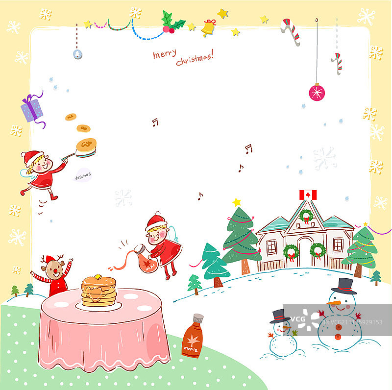 圣诞插图图片素材