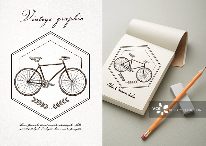 复古的设计元素图片素材