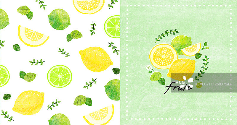 水果无缝背景图片素材