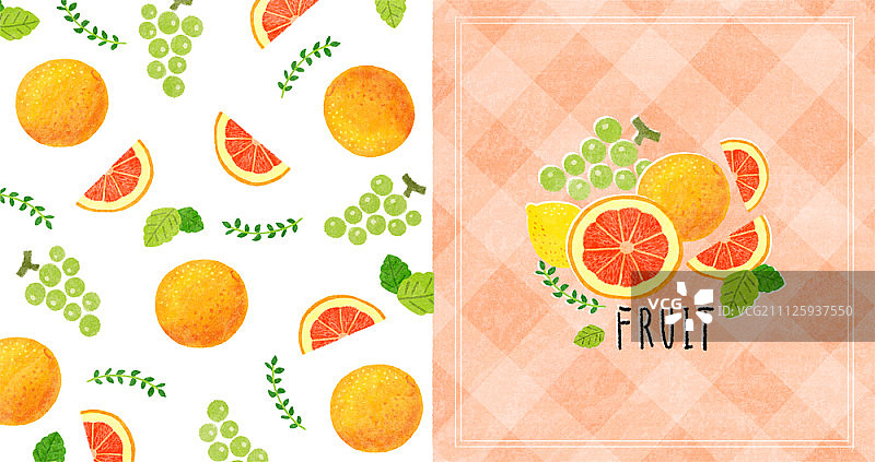 水果无缝背景图片素材