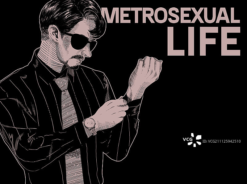 都市男人的生活图片素材